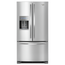 Whirlpool® 36-inch Wide French Door Refrigerator - 25 cu. ft. WRF555SDFZ