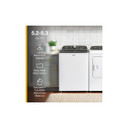 6.0-6.1 Cu. Ft. Whirlpool® Top Load Washer with Removable Agitator WTW6157PW