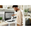 6.0-6.1 Cu. Ft. Whirlpool® Top Load Washer with Removable Agitator WTW6157PW