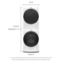 Whirlpool® 5.8 cu. ft. I.E.C. Smart Front Load Washer with Load & Go™ XL Plus Dispenser WFW9620HW