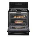4.8 cu. ft. Whirlpool® electric range with Keep Warm setting YWFC150M0JB