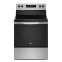 5.3 cu. ft. Whirlpool® electric range with Frozen Bake™ technology. YWFE505W0JZ