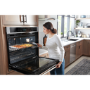 Maytag® 27-inch Double Wall Oven with Air Fry and Basket - 8.6 cu. ft. MOED6027LZ