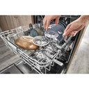 Kitchenaid® 360° Max Jets™ Third Rack Dishwasher with Fan-Enabled ProDry™ System, 44 dBA KDTM604KPS