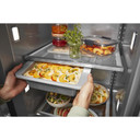 Kitchenaid® 20.8 Cu. Ft. 36" Built-In Side-by-Side Refrigerator with Ice and Water Dispenser KBSD706MPS