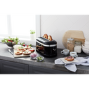 Kitchenaid® 4 Slice Long Slot Toaster with High-Lift Lever KMT5115OB