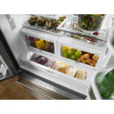 Kitchenaid® 22 cu.ft. 36-Inch Width Counter Depth French Door Refrigerator with Interior Dispense KRFC302ESS