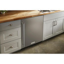 Kitchenaid® 24" Undercounter Refrigerator with Stainless Steel Door KURR114KSB