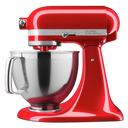 Kitchenaid® Artisan® Series 5 Quart Tilt-Head Stand Mixer with Premium Accessory Pack KSM195PSCA