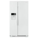 Amana® 33-inch Side-by-Side Refrigerator with Dual Pad External Ice and Water Dispenser ASI2175GRW