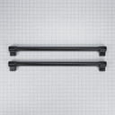 French Door Refrigerator Handle Kit, Black W10716733