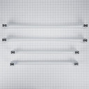 French Door Refrigerator Handle Kit, White W10716734