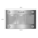 36" Custom Hood Liner UVL6036JSS