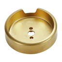 Range Brass Knob Bezel, Griddle W11317495