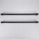 SxS Refrigerator Handle Kit, Black W10715319