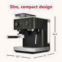 KitchenAid.ca Exclusive Colour - Semi Automatic Espresso Machine with Burr Grinder KES6551BK
