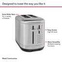 Kitchenaid® 2 Slice Toaster KMT2109SX