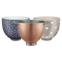 Kitchenaid® 5 Quart Layered Hearts Ceramic Bowl KSM2CB5CH