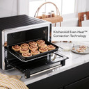 Kitchenaid® Dual Convection Countertop Oven with Air Fry and Temperature Probe KCO224BM