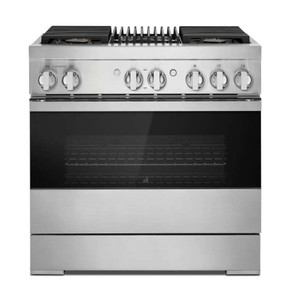 Jennair® 36" NOIR™ Dual-Fuel Professional-Style Range JDRP636HM