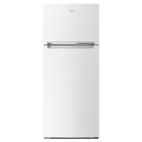 Whirlpool® 28-inch Wide Refrigerator Compatible With The EZ Connect Icemaker Kit – 18 Cu. Ft. WRT518SZFW