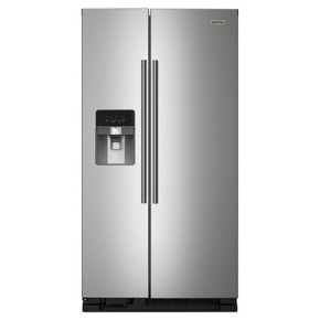 Maytag® 36-Inch Wide Side-by-Side Refrigerator - 25 Cu. Ft. MRSF4036PZ