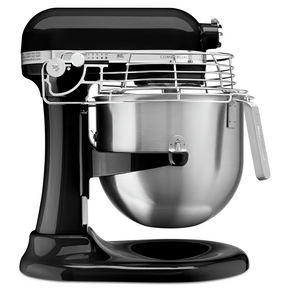 Kitchenaid® NSF Certified® Commercial Series 8 Quart Bowl-Lift Stand Mixer with Stainless Steel Bowl Guard KSMC895OB