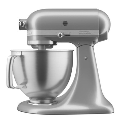 KitchenAid 5 Quart Tilt - Head Stand Mixer With Brushed Stainless Steel Bowl KSM192XDMC