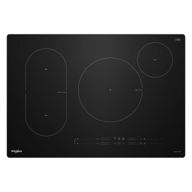 Whirlpool® 30" Intelligent Induction Cooktop with Temp Cook™ Technology WCIT7030SB