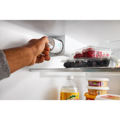 Whirlpool® 30 Cu. Ft. Family-Sized Capacity French door refrigerator with Flexible Tempearture Drawer WRMF3336SV