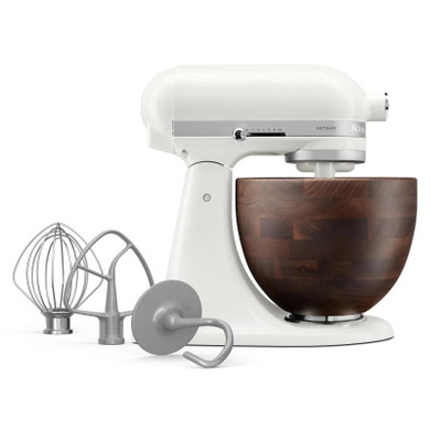 KitchenAid® Artisan® Series 5 Quart Tilt-Head Stand Mixer with Walnut Wood Bowl, KSM156WBPL KSM156WBPL