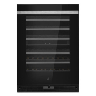Jennair® NOIR™ 24" Built-In Undercounter Wine Cellar, Right Swing JUWFR242HM
