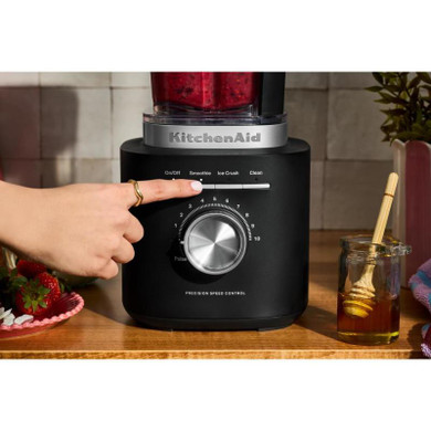 KitchenAid® Pure Power Blender with a 68oz Tritan™ jar  and a 62oz glass jar KSB2076BM