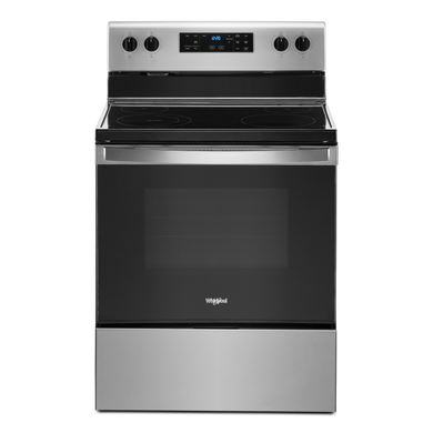 5.3 cu. ft. Whirlpool® electric range with Frozen Bake™ technology YWFE515S0JS