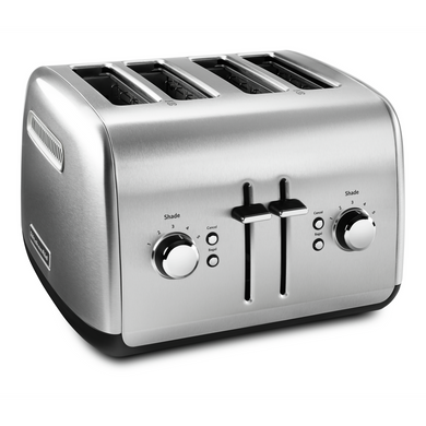 Kitchenaid® 4-Slice Toaster with Manual High-Lift Lever KMT4115SX