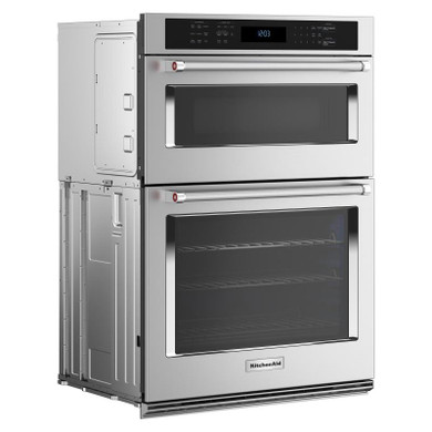 KitchenAid® 30" Combination Microwave Wall Oven with Air Fry Mode KOEC530PSS