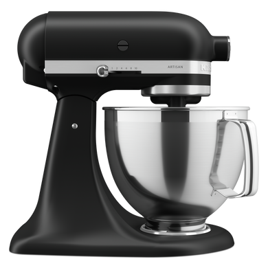 Kitchenaid® Artisan® Series 5 Quart Tilt-Head Stand Mixer with Premium Accessory Pack KSM195PSBM