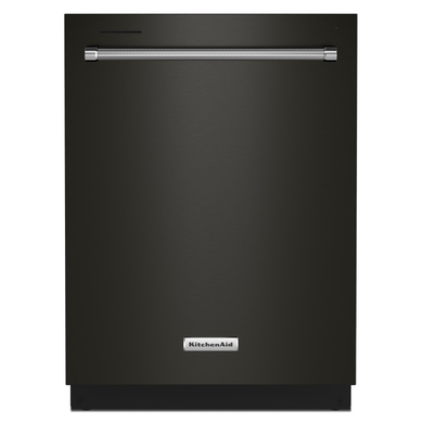 Kitchenaid® 39 dBA Dishwasher in PrintShield™ Finish with Third Level Utensil Rack KDTE204KBS