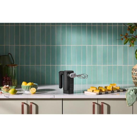 KitchenAid Go™ Cordless Hand Mixer - battery included KHMR762BM