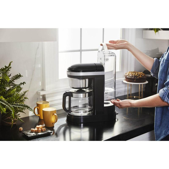 Kitchenaid® 12 Cup Drip Coffee Maker with Spiral Showerhead and Programmable Warming Plate KCM1209OB Kitchenaid® 12 Cup Drip Coffee Maker with Spiral Showerhead and Programmable Warming Plate KCM1209OB