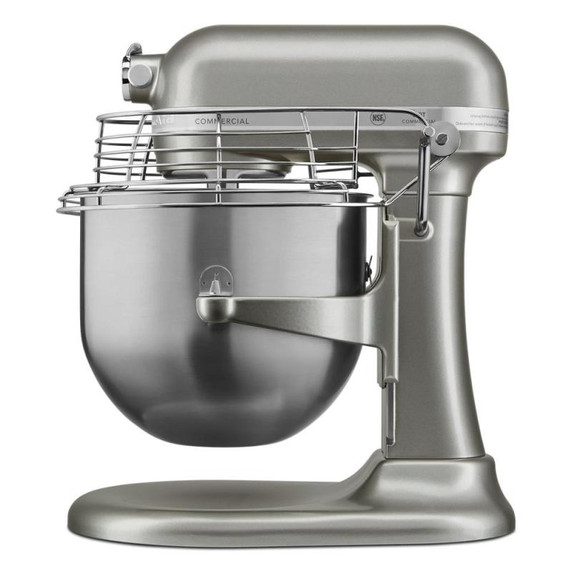 Kitchenaid® NSF Certified® Commercial Series 8 Quart Bowl-Lift Stand Mixer with Stainless Steel Bowl Guard KSMC895CU Kitchenaid® NSF Certified® Commercial Series 8 Quart Bowl-Lift Stand Mixer with Stainless Steel Bowl Guard KSMC895CU