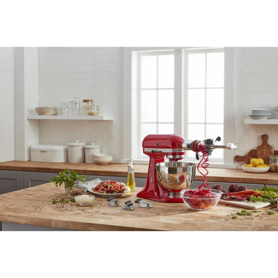Kitchenaid® 5 Blade Spiralizer with Peel, Core and Slice KSM1APC
