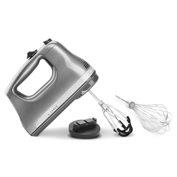 Kitchenaid® 6 Speed Hand Mixer with Flex Edge Beaters KHM6118CU