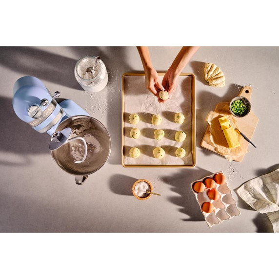 Kitchenaid® 2024 Colour of the Year Blue Salt Stand Mixer KSM195PSOA