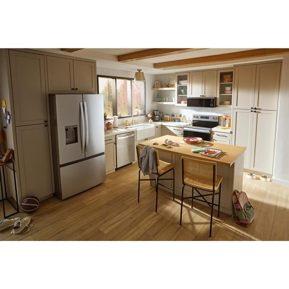 Whirlpool® 36-Inch French Door Refrigerator with In-Door Water and Ice Maker - 30 cu. ft. WRFF3536SZ