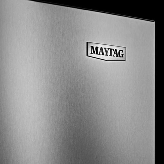 Maytag® 36-inch Wide Counter-Depth Side-by-Side Refrigerator with Arctic Blue Interior - 20.8 Cu. Ft. MRSC6636RZ