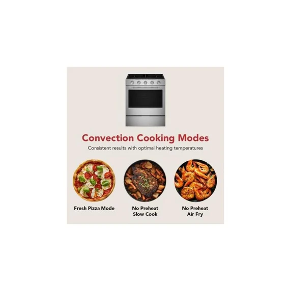 Kitchenaid® 5.0 Cu. Ft. Smart Slide-in Gas Range with Convection Cooking Modes KSGS330SPS