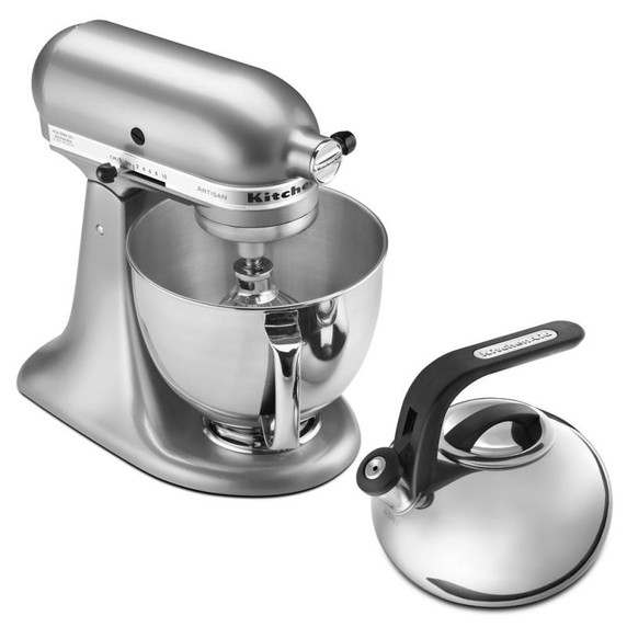 Kitchenaid® Artisan® Series 5-Quart Tilt-Head Stand Mixer KSM150PSMC