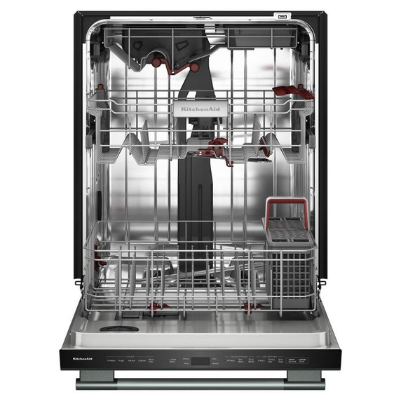 Kitchenaid® 360° Max Jets™ Third Rack Dishwasher with Advanced ProDry™ System, 44 dBA KDTS624SJP