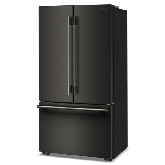 Kitchenaid® 24 cu. ft. 36-Inch Width Counter-Depth French Door Refrigerator with Interior Dispense KRFC236SBE Kitchenaid® 24 cu. ft. 36-Inch Width Counter-Depth French Door Refrigerator with Interior Dispense KRFC236SBE